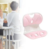 Maxbell Seat Cushion Comfortable Office Home Ergonomic Chair Chair Posture Corrector pink