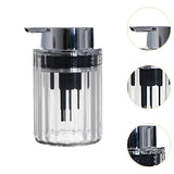 Maxbell Foaming Soap Dispenser Liquid Pump Bottles Countertop for Countertop Kitchen silver