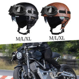 Maxbell Motorcycle Helmet Trendy Lightweight Half Helmet for Biking Summer Bicycling Black M