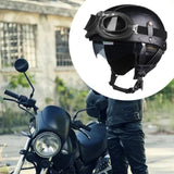 Maxbell Motorcycle Helmet Trendy Lightweight Half Helmet for Biking Summer Bicycling Black M