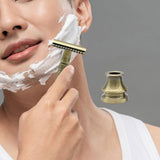 Maxbell Double Sided Safety Face Shaving Shaving Tool for Professional Men Beginners