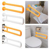 Maxbell Toilet Handrail Portable Sturdy Stable Folding Handicap Grab Bar for Elderly yellow