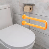Maxbell Toilet Handrail Portable Sturdy Stable Folding Handicap Grab Bar for Elderly yellow