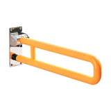 Maxbell Handicap Grab Bar Sturdy Folded Bathroom Grab Handle Bar for Elderly Seniors yellow