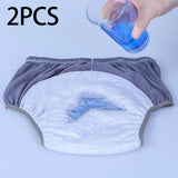 Maxbell 2x Adults Leakproof Incontinence Underwear Breathable Underpant for Disabled M