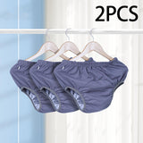 Maxbell 2x Adults Leakproof Incontinence Underwear Breathable Underpant for Disabled XL