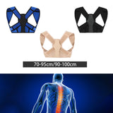 Maxbell Posture Corrector Comfortable Spine Straightener for Back Neck Women and Men Blue S M
