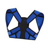 Maxbell Posture Corrector Comfortable Spine Straightener for Back Neck Women and Men Blue S M