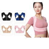 Maxbell Posture Corrector Comfortable Spine Straightener for Back Neck Women and Men Blue S M