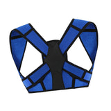 Maxbell Posture Corrector Comfortable Spine Straightener for Back Neck Women and Men Blue L XL