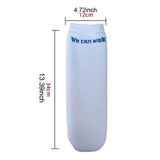 Maxbell Prosthetic Sock Elastic below Knee Soft Portable Cotton Protective for Women White L