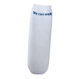 Maxbell Prosthetic Sock Elastic below Knee Soft Portable Cotton Protective for Women White L