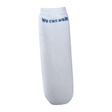 Maxbell Prosthetic Sock Elastic below Knee Soft Portable Cotton Protective for Women White L