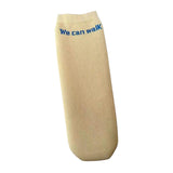 Maxbell Prosthetic Sock Elastic below Knee Soft Portable Cotton Protective for Women khaki L