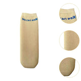 Maxbell Prosthetic Sock Elastic below Knee Soft Portable Cotton Protective for Women khaki L