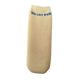 Maxbell Prosthetic Sock Elastic below Knee Soft Portable Cotton Protective for Women khaki S