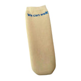 Maxbell Prosthetic Sock Elastic below Knee Soft Portable Cotton Protective for Women khaki S