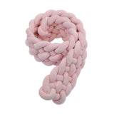 Maxbell Knotted Mat Protector DIY Accessories Bar Pillow for Scarf Cushion Cat House pink