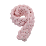 Maxbell Knotted Mat Protector DIY Accessories Bar Pillow for Scarf Cushion Cat House pink