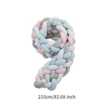 Maxbell Knotted Mat Protector DIY Accessories Bar Pillow for Scarf Cushion Cat House white blue