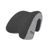 Maxbell Chair Headrest Pillow Breathable Neck Support Cushion for Travel Office Home black gray