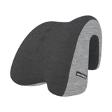 Maxbell Chair Headrest Pillow Breathable Neck Support Cushion for Travel Office Home black gray