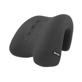 Maxbell Chair Headrest Pillow Breathable Neck Support Cushion for Travel Office Home dark gray