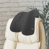 Maxbell Chair Headrest Pillow Breathable Neck Support Cushion for Travel Office Home dark gray