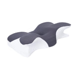 Maxbell Cervical Neck Pillow Ergonomic Cervical Pillow Beds Pillow Memory Foam Pillow gray