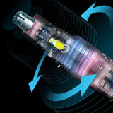 Maxbell Nose Trimmer Washable Head Nose Grooming Gadget Travel Size for Women Adults black