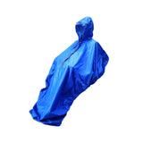 Maxbell Wheelchair Rain Poncho Raincoat for Elderly Men Women Mobility Tool Supplies blue