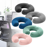 Maxbell Donut Pillow Anti Slip Butt Pad Coccyx Cushion Home Memory Foam Seat Cushion Dark Grey