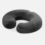 Maxbell Donut Pillow Anti Slip Butt Pad Coccyx Cushion Home Memory Foam Seat Cushion Dark Grey