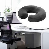 Maxbell Donut Pillow Anti Slip Butt Pad Coccyx Cushion Home Memory Foam Seat Cushion Dark Grey