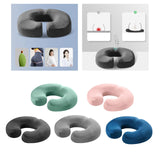 Maxbell Donut Pillow Anti Slip Butt Pad Coccyx Cushion Home Memory Foam Seat Cushion Dark Grey