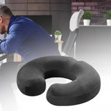 Maxbell Donut Pillow Anti Slip Butt Pad Coccyx Cushion Home Memory Foam Seat Cushion Dark Grey