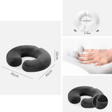 Maxbell Donut Pillow Anti Slip Butt Pad Coccyx Cushion Home Memory Foam Seat Cushion Dark Grey