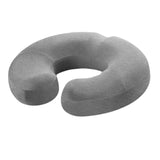 Maxbell Donut Pillow Anti Slip Butt Pad Coccyx Cushion Home Memory Foam Seat Cushion Light Grey