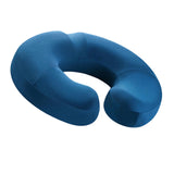 Maxbell Donut Pillow Anti Slip Butt Pad Coccyx Cushion Home Memory Foam Seat Cushion Blue