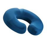 Maxbell Donut Pillow Anti Slip Butt Pad Coccyx Cushion Home Memory Foam Seat Cushion Blue