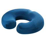 Maxbell Donut Pillow Anti Slip Butt Pad Coccyx Cushion Home Memory Foam Seat Cushion Blue