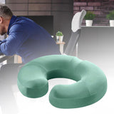 Maxbell Donut Pillow Anti Slip Butt Pad Coccyx Cushion Home Memory Foam Seat Cushion Green