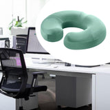 Maxbell Donut Pillow Anti Slip Butt Pad Coccyx Cushion Home Memory Foam Seat Cushion Green