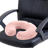 Maxbell Donut Pillow Anti Slip Butt Pad Coccyx Cushion Home Memory Foam Seat Cushion Pink