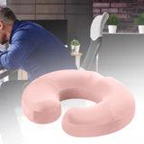 Maxbell Donut Pillow Anti Slip Butt Pad Coccyx Cushion Home Memory Foam Seat Cushion Pink