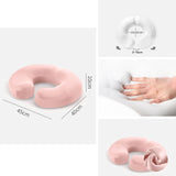 Maxbell Donut Pillow Anti Slip Butt Pad Coccyx Cushion Home Memory Foam Seat Cushion Pink