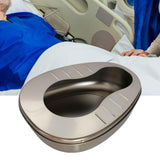 Maxbell Elderly Bedpan Sturdy Smooth Pee Container for Female Male Men Women Elderly without lid