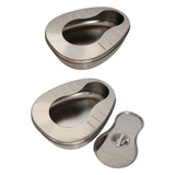 Maxbell Elderly Bedpan Sturdy Smooth Pee Container for Female Male Men Women Elderly without lid