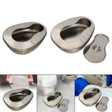 Maxbell Elderly Bedpan Sturdy Smooth Pee Container for Female Male Men Women Elderly without lid