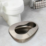 Maxbell Elderly Bedpan Sturdy Smooth Pee Container for Female Male Men Women Elderly without lid